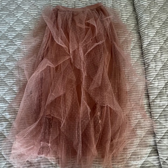 Three Bird Nest Pink Tulle Skirt - Picture 1 of 4